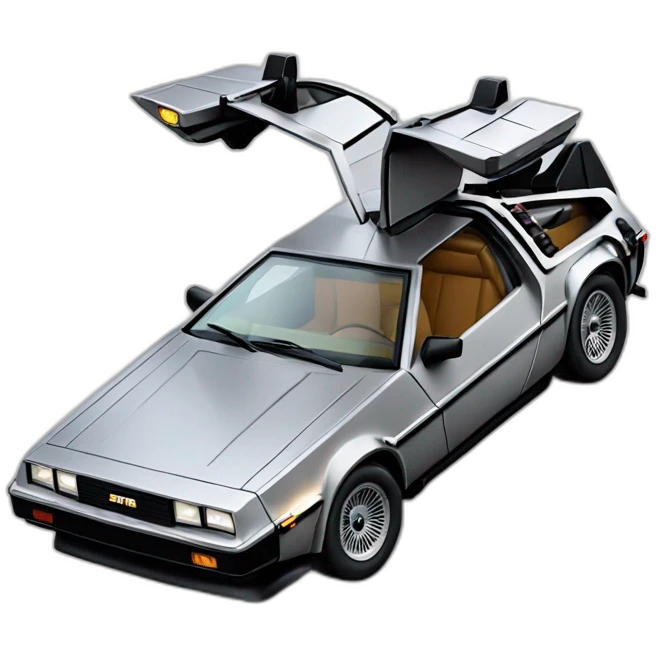 delorean emoji