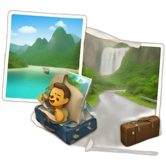 traveling's about creating memories emoji