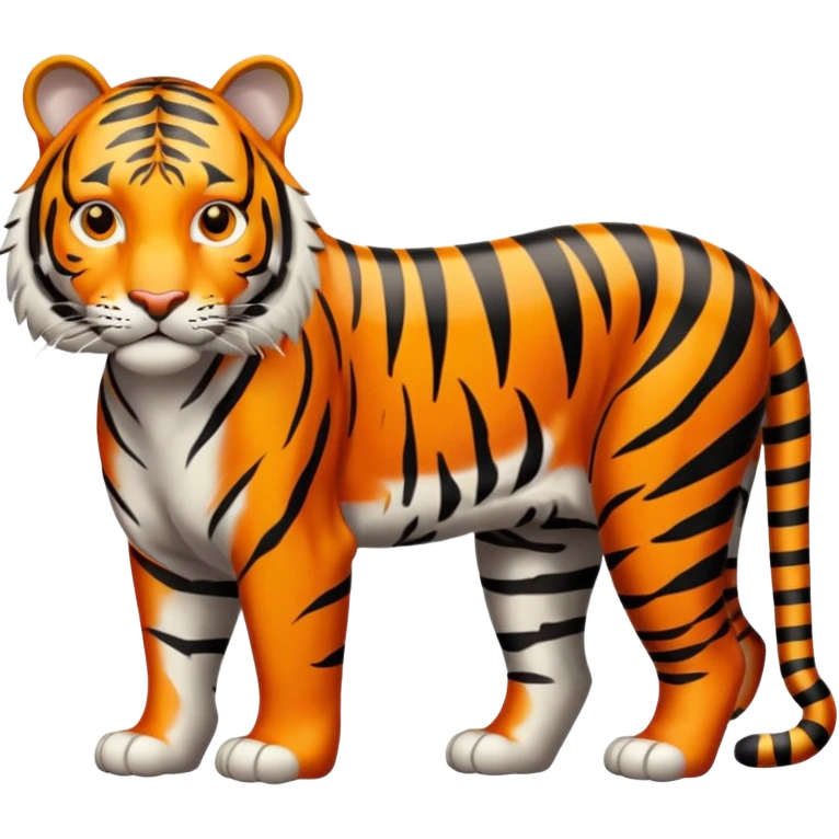 tiger animal full body emoji