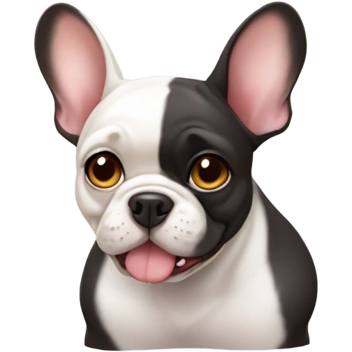 French bulldog emoji