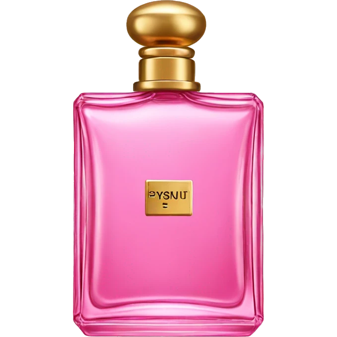 Pink ysl perfume  emoji