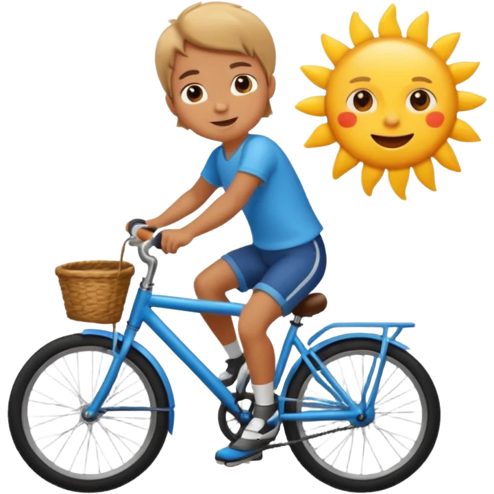 kid bicycles emoji