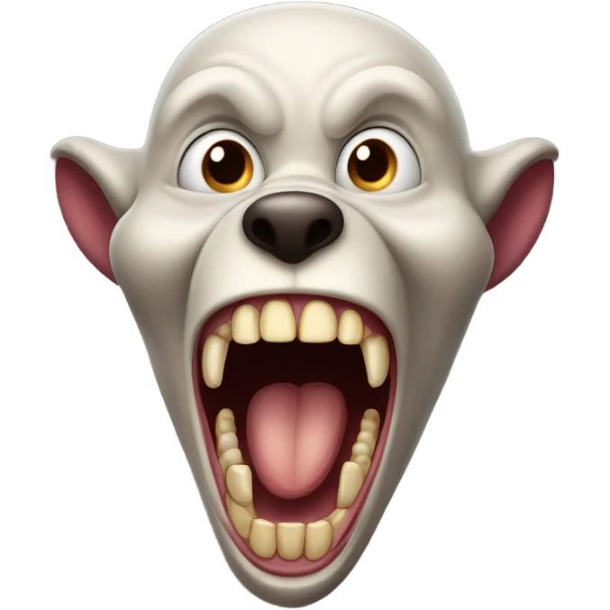 Vampire teeth  emoji