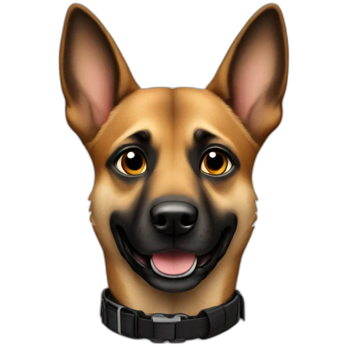 Police dog emoji