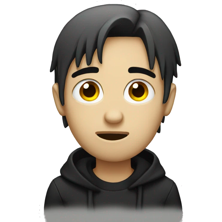 Sad emo guy emoji