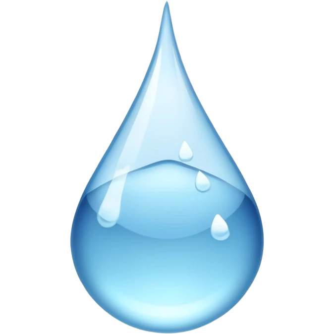 Raindrop scene  emoji