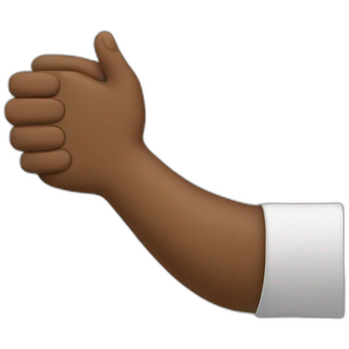 Shake hand emoji