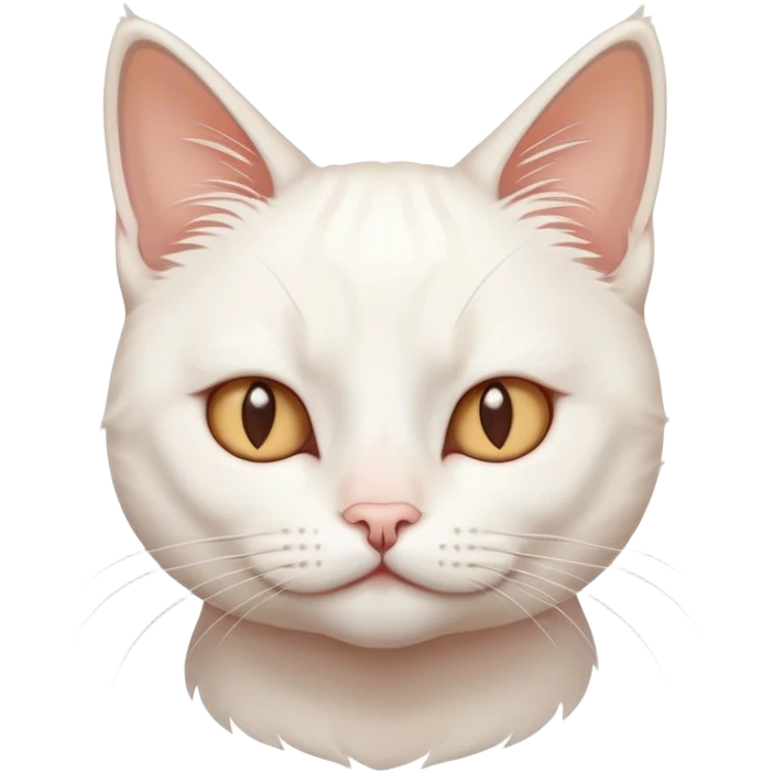 cat whit a naïf emoji
