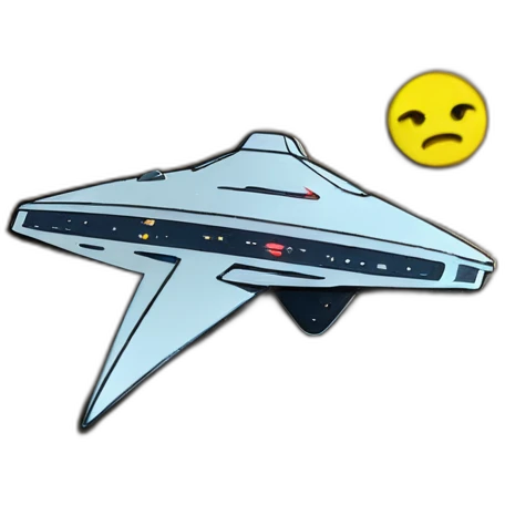 starfleet star tren tng pin emoji