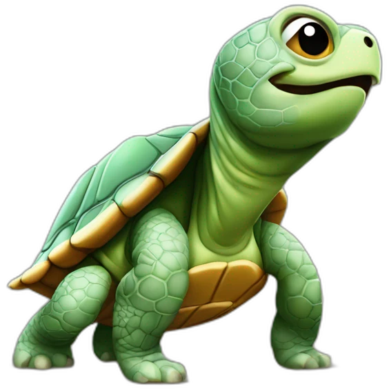 tortue qui fait caca emoji