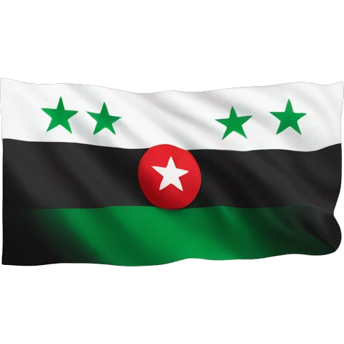 Independent Syria flag emoji