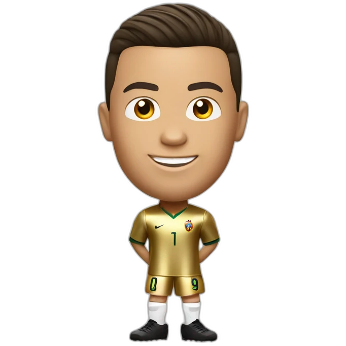 Cristiano Ronaldo ballon d'or emoji