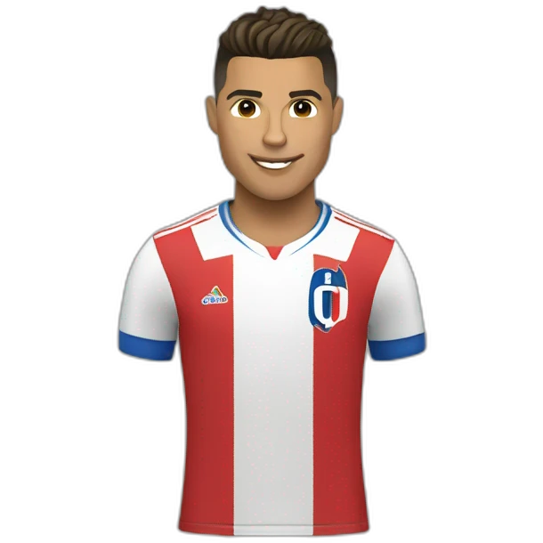 Ronaldo in parissaintgerman outfit emoji