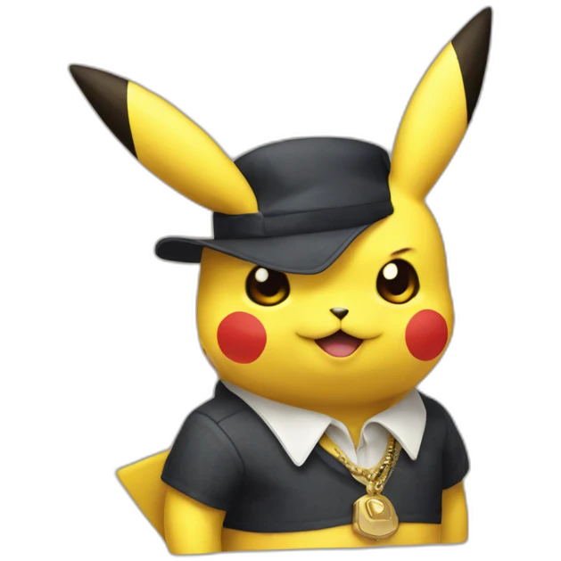 Pikachu rich emoji