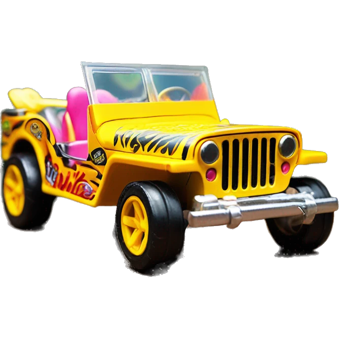 Hot wheels Premium Barbie jungle tour 1941 Willy’s jeep  emoji