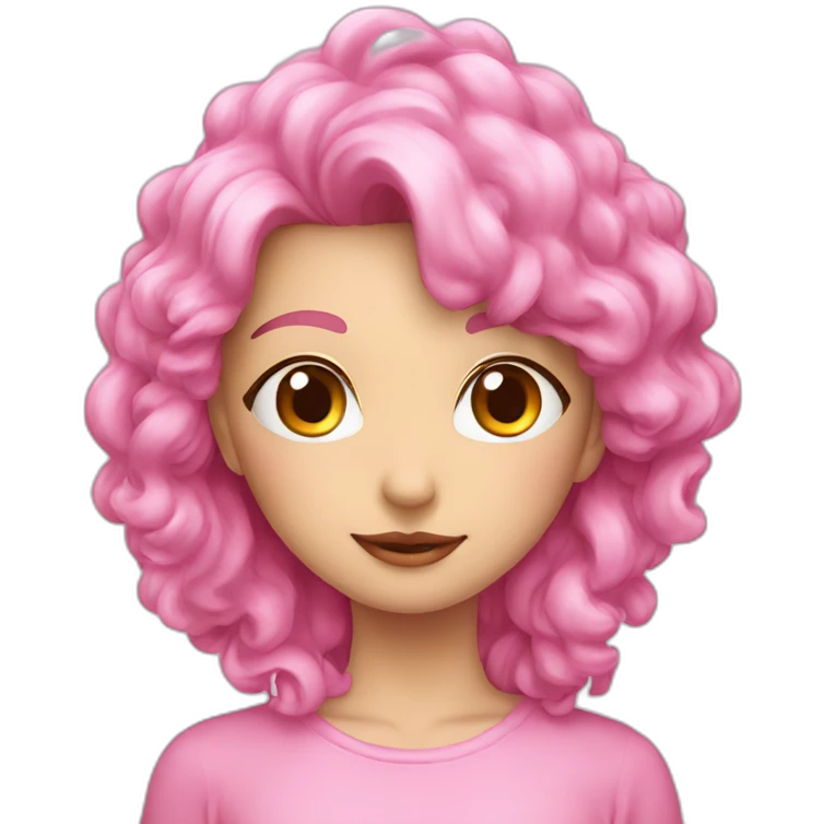 pinkソフトクリーム emoji