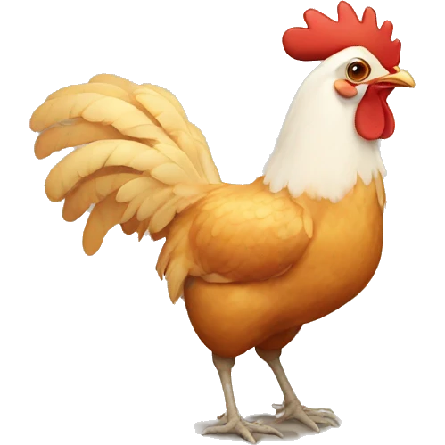 Chicken emoji