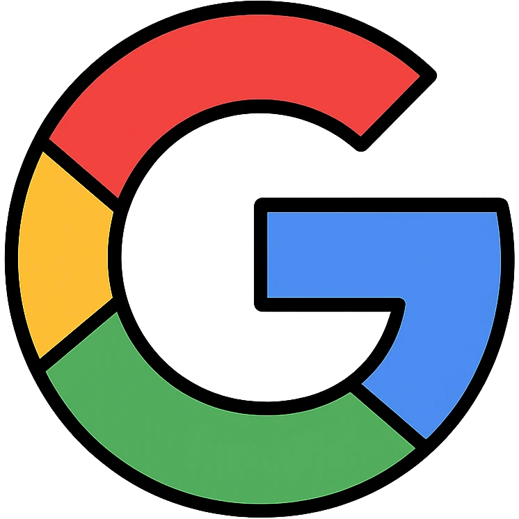 google logo icon in color emoji