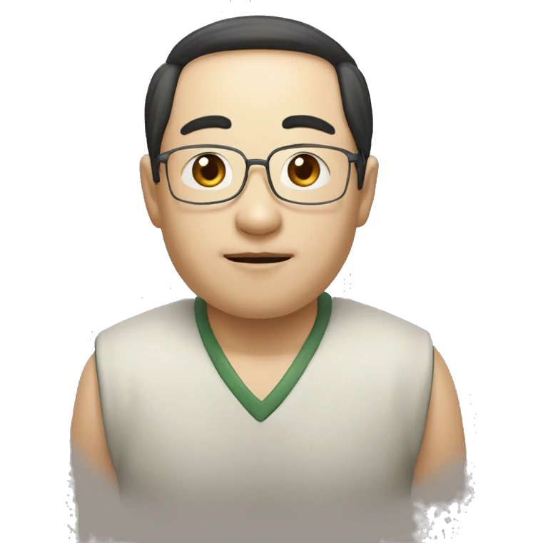 庄子，瘦削长须，智慧飘逸，一位古代哲学家,中国 emoji