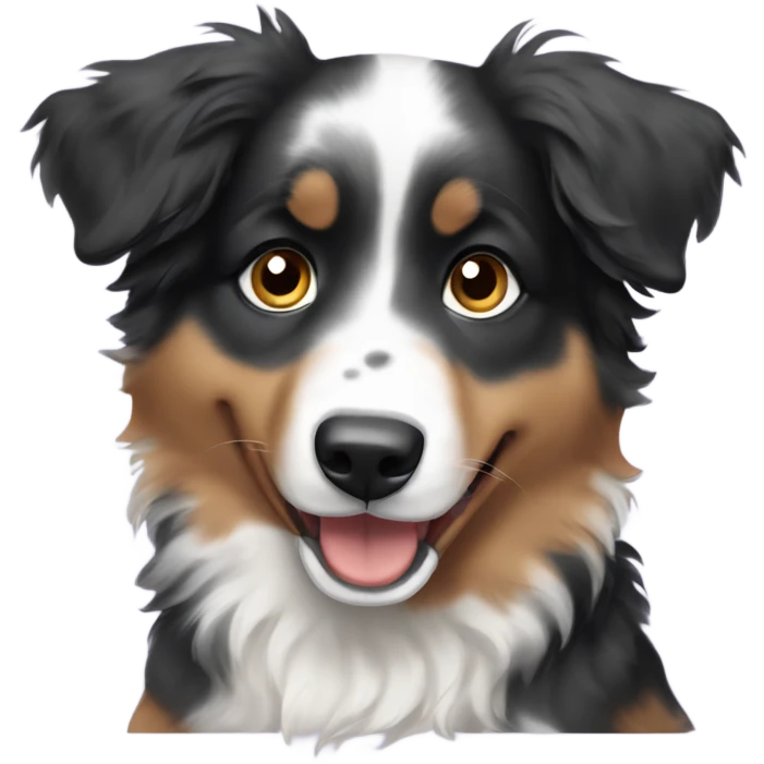 Puppy Australian shepherd  emoji