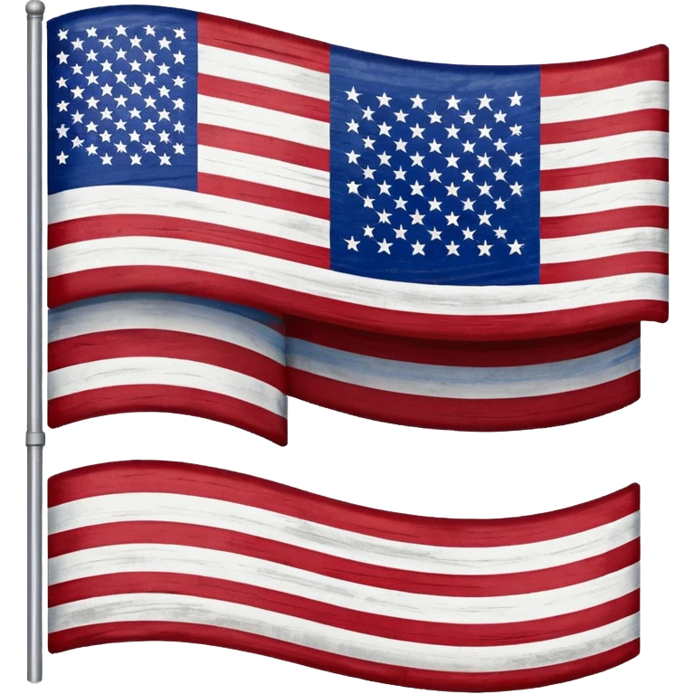 upside down american flag emoji