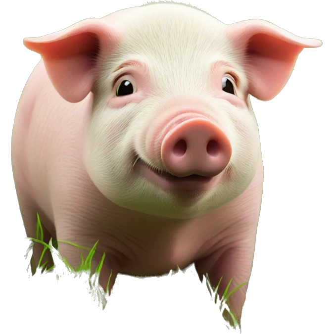 pigs in the grass emoji