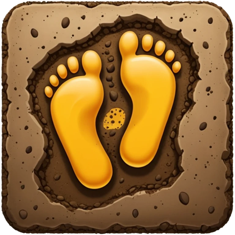 footprint  emoji