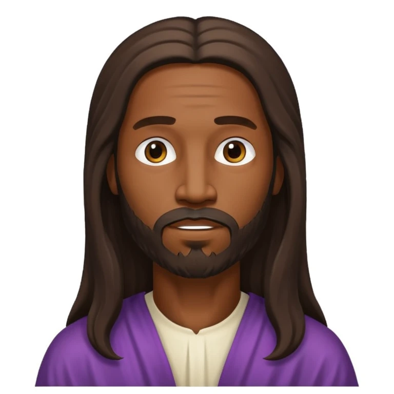 Black jesus emoji