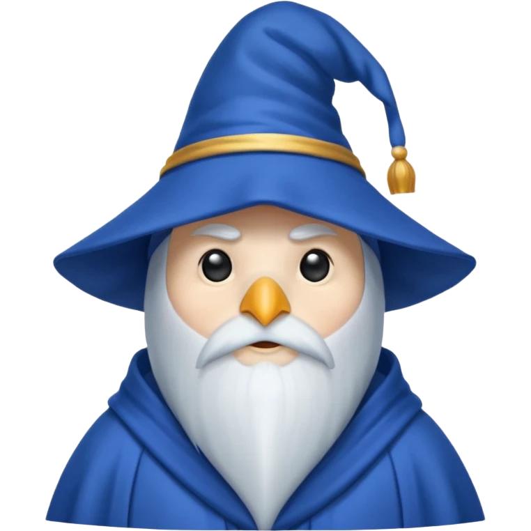 Penguin Wizard emoji