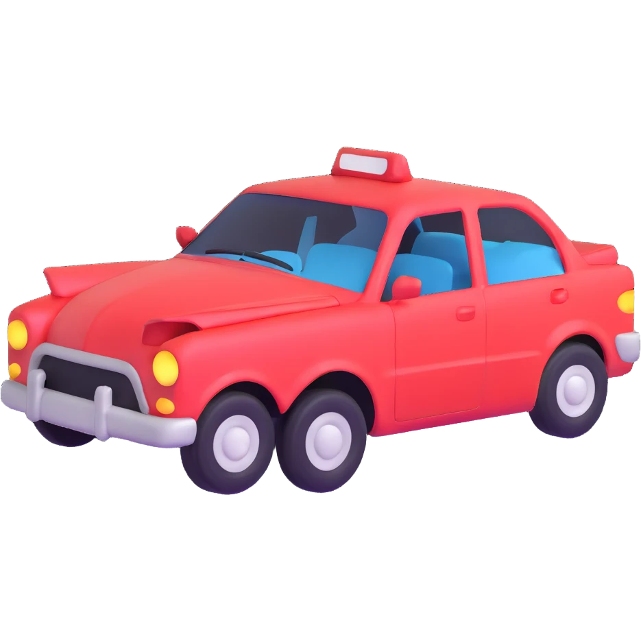 crashed car emoji