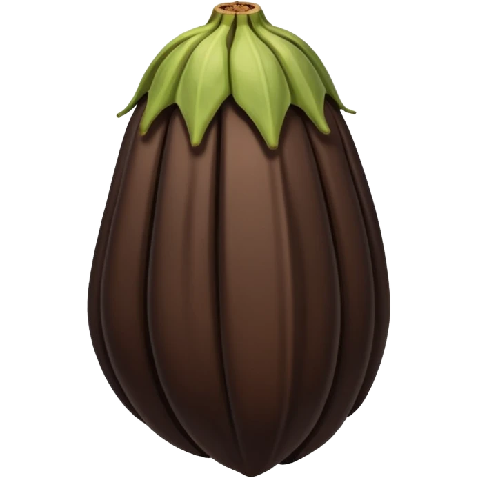 A tonka bean emoji