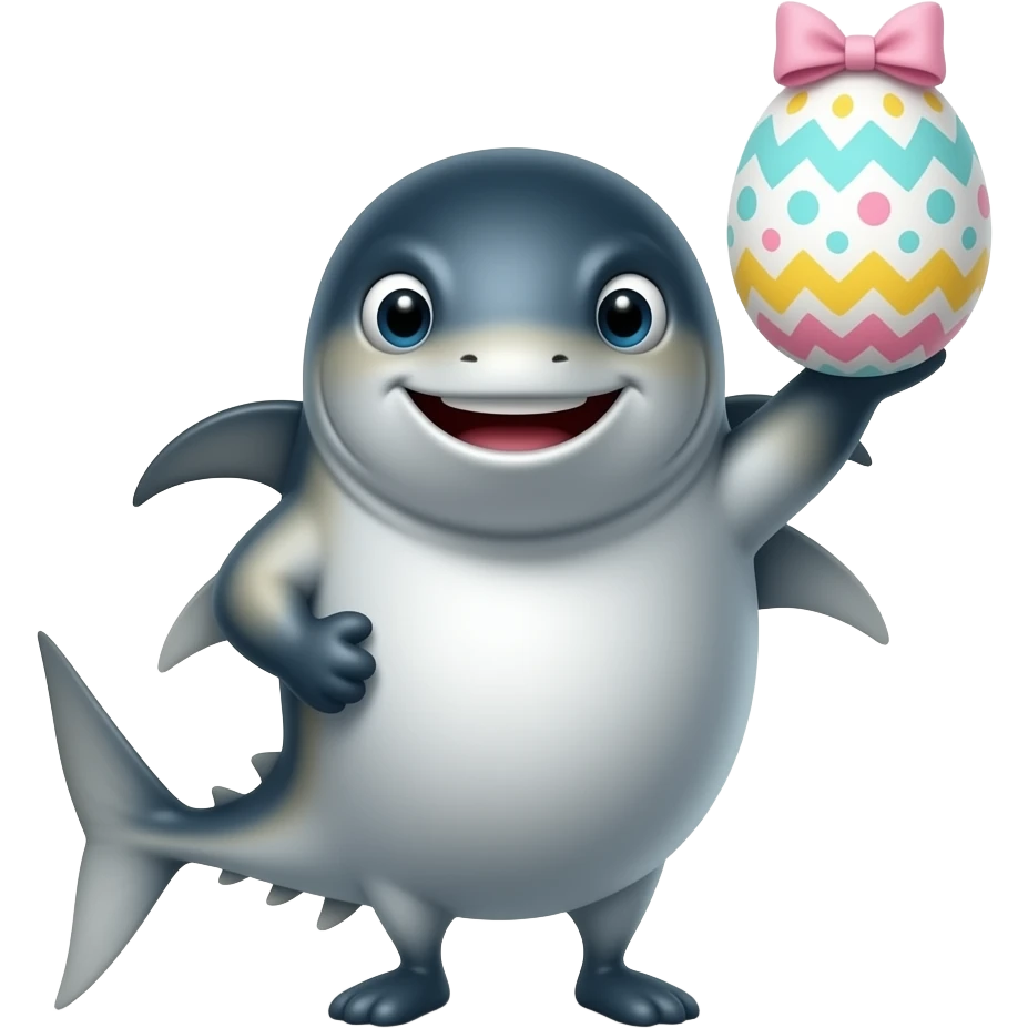 Happy Easter big tuna emoji