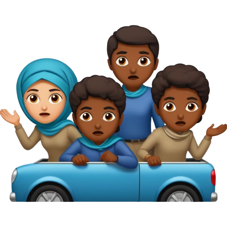 fleeing Iranians emoji