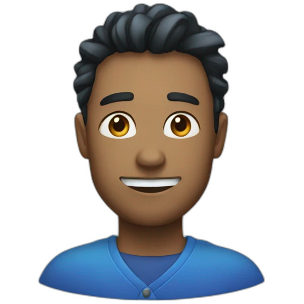 blue-gradation-slash emoji