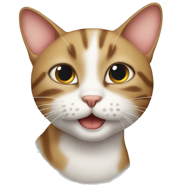 silly cat emoji