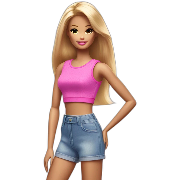 barbie musculosa emoji