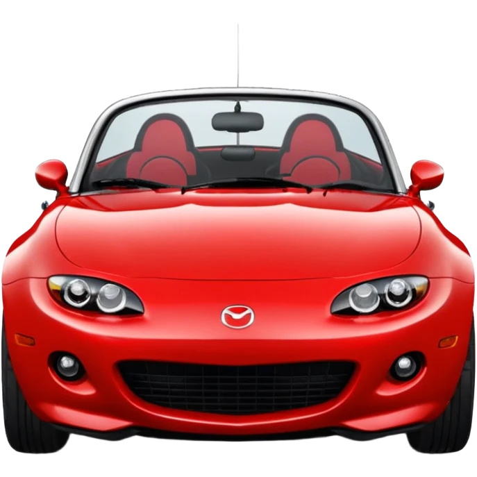 make an Mazda MX-5 series NA with the pop head lights emoji