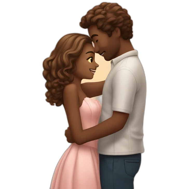 Couple romantique emoji