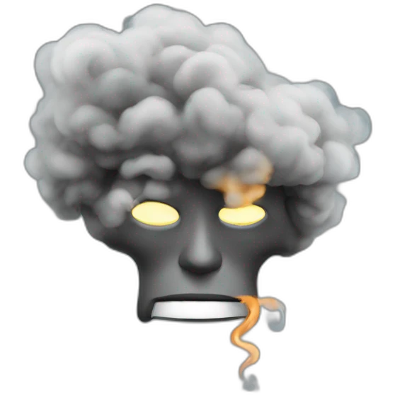 smoke emoji