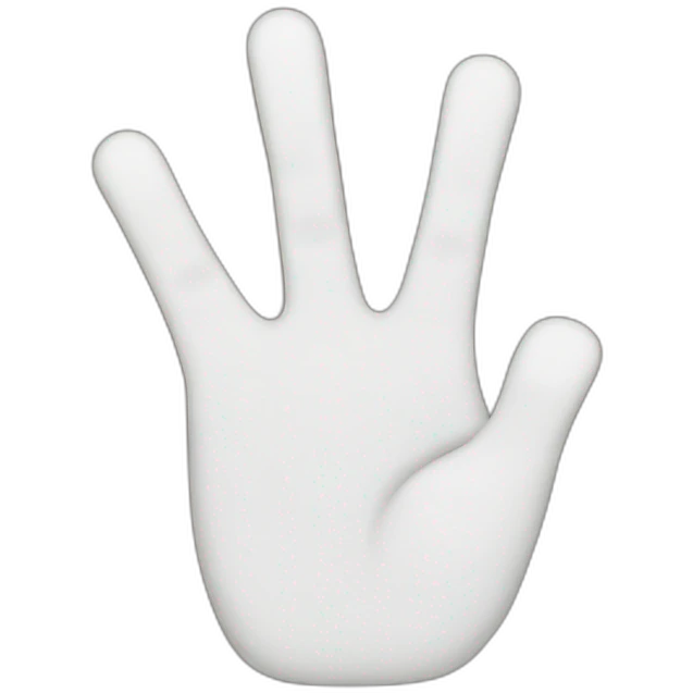 Hand sign emoji