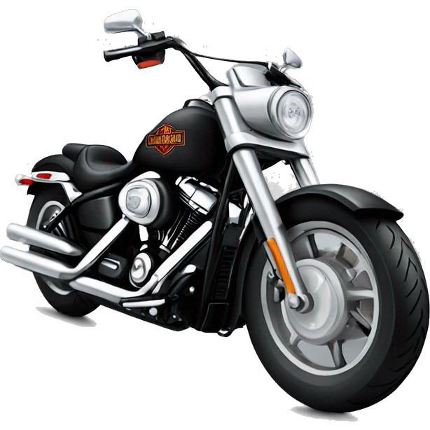 Harley Davidson motorcycle  emoji