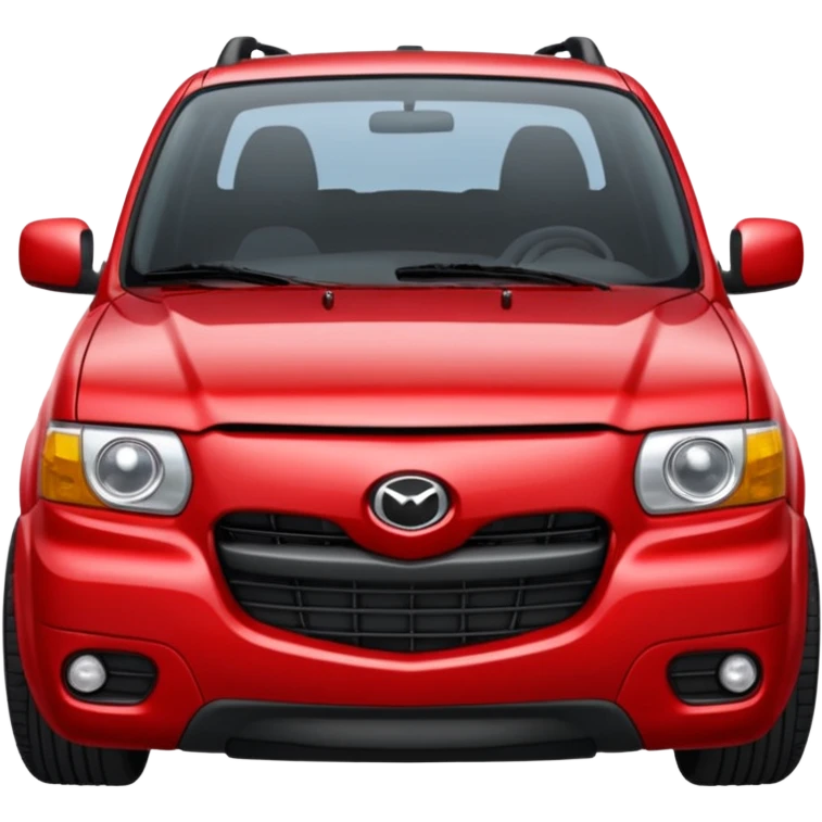 emoji of a mazda tribute 2001 red  emoji