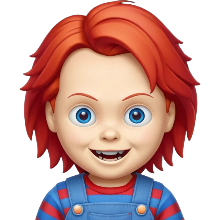 Un emojin de chuky emoji