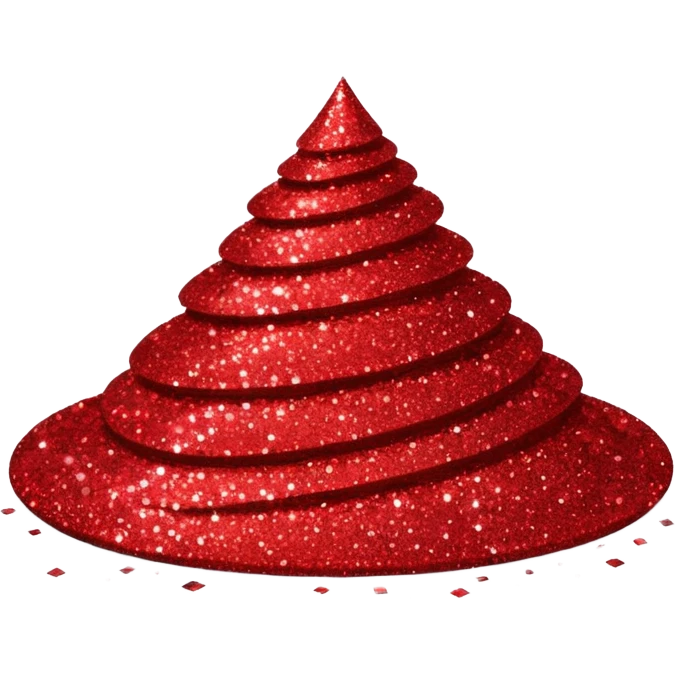 glitter red office emoji