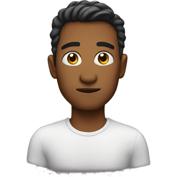 Side eyeing emoji