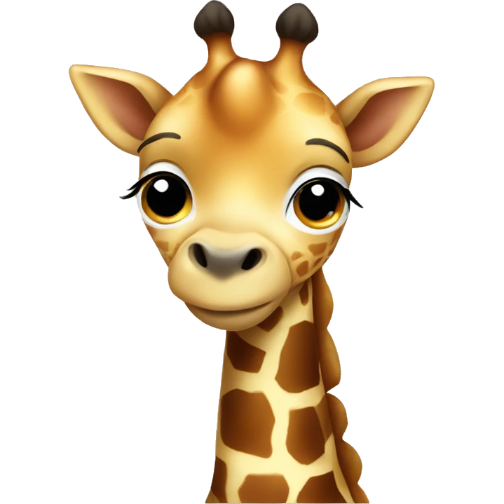 Baby giraffe emoji