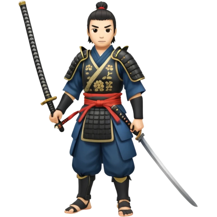 japan samurai full body emoji
