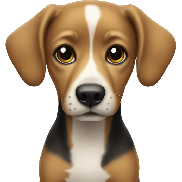 perrita pequines negra  emoji