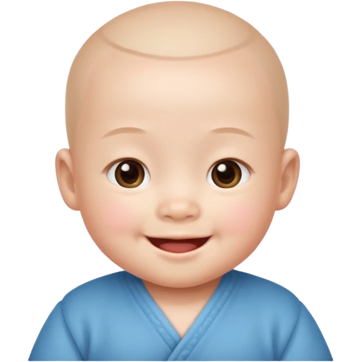 chinese smiley baby boy emoji