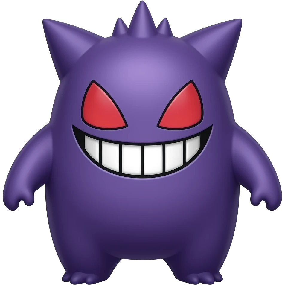 Pokémon gengar emoji